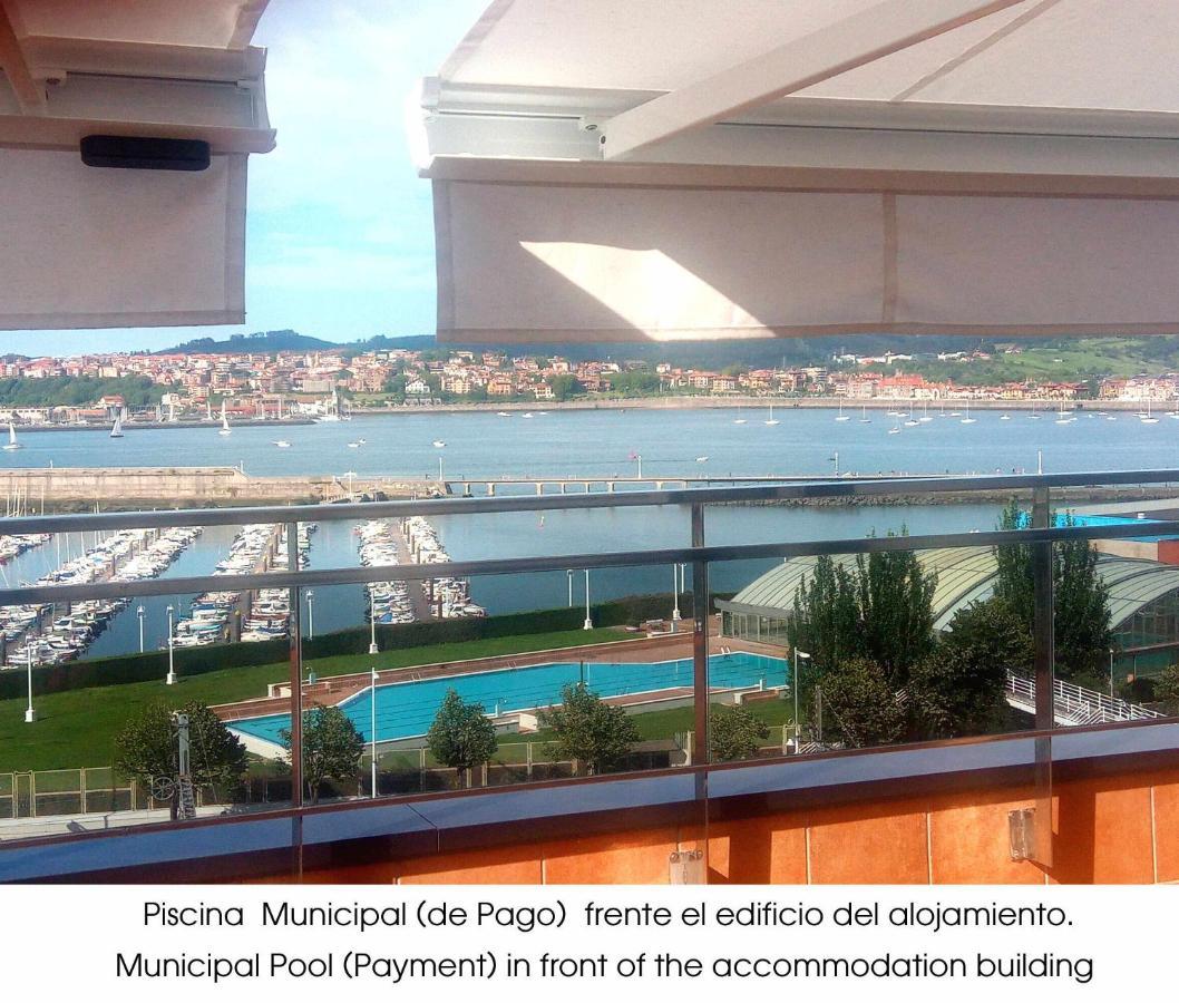 Atico Lujo Costa Vasca Bilbaoterraza Mar Jacuzi Appartement Santurtzi Buitenkant foto