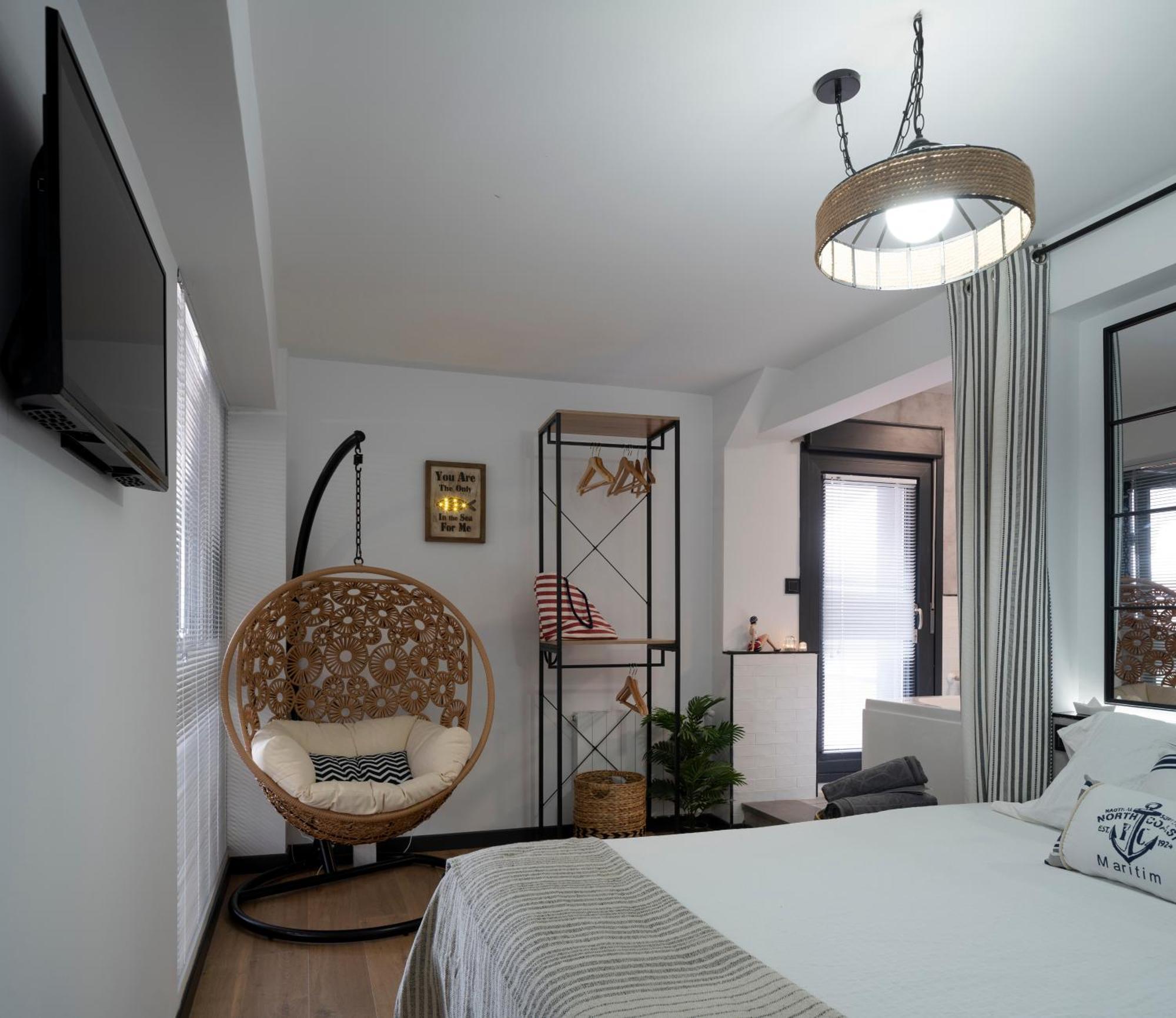 Atico Lujo Costa Vasca Bilbaoterraza Mar Jacuzi Appartement Santurtzi Buitenkant foto