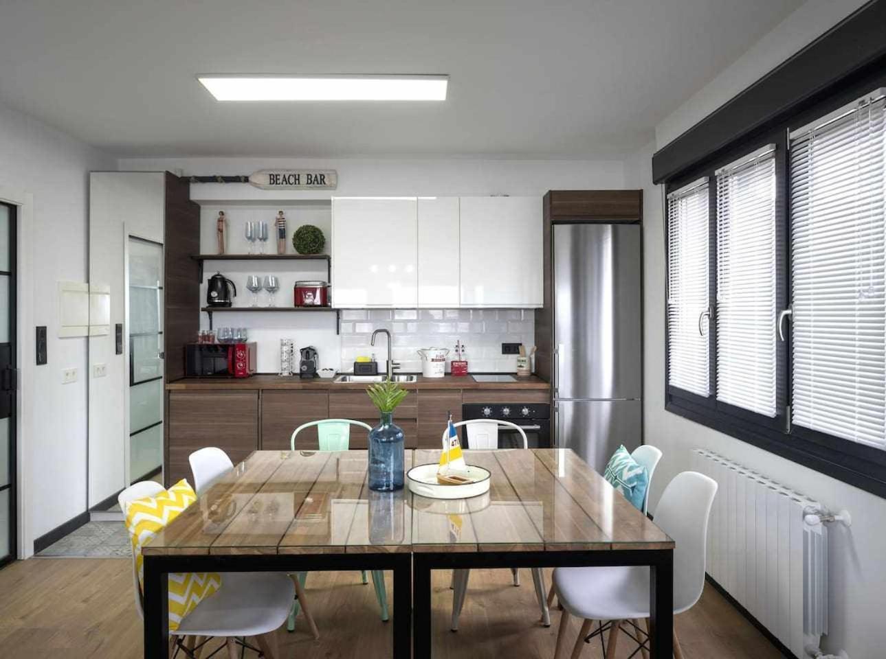 Atico Lujo Costa Vasca Bilbaoterraza Mar Jacuzi Appartement Santurtzi Buitenkant foto