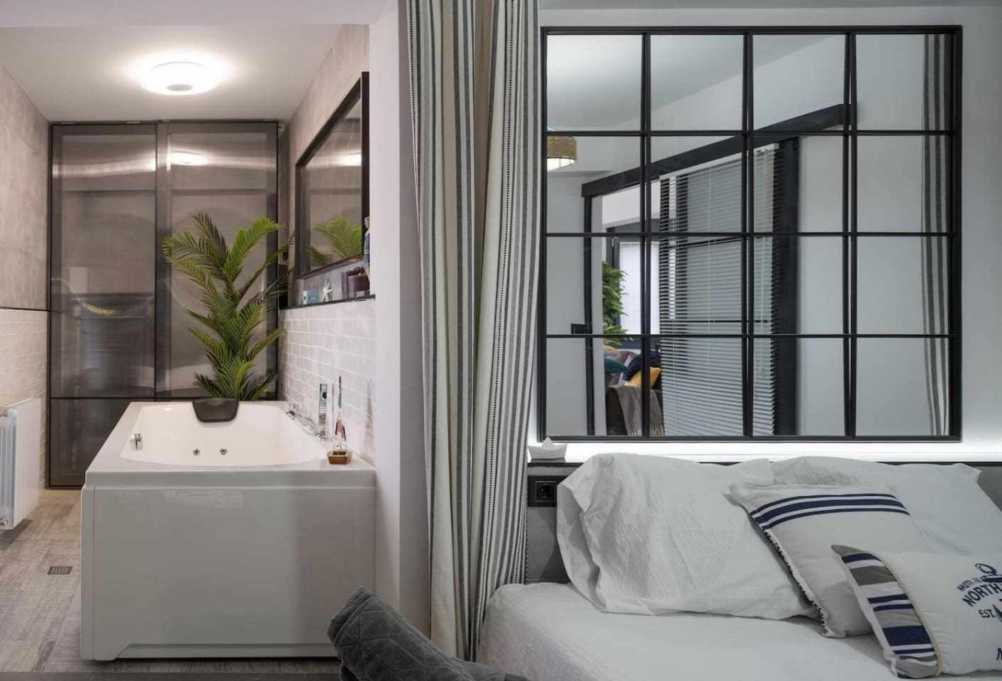 Atico Lujo Costa Vasca Bilbaoterraza Mar Jacuzi Appartement Santurtzi Buitenkant foto
